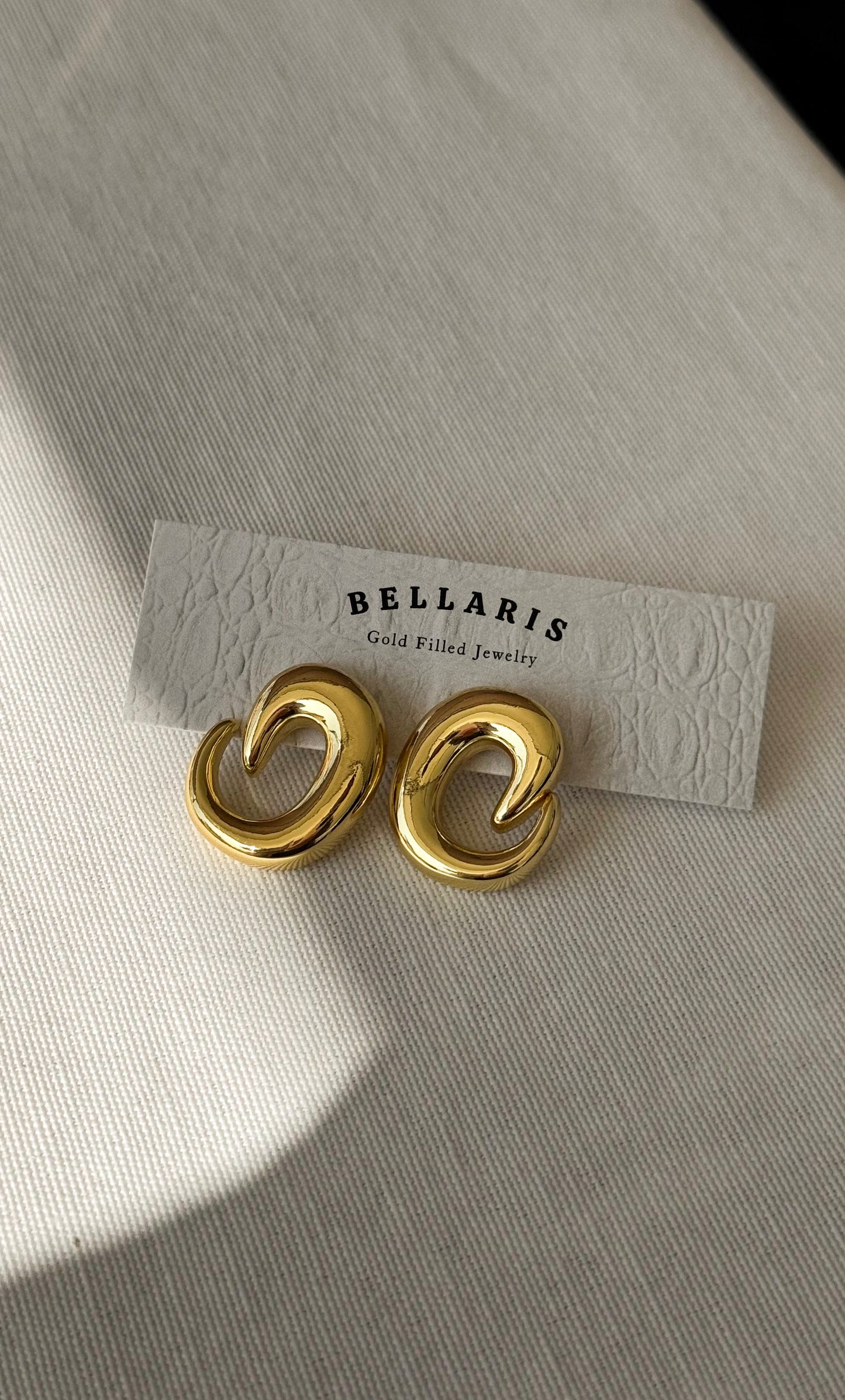 Swirl Hoops Earrings