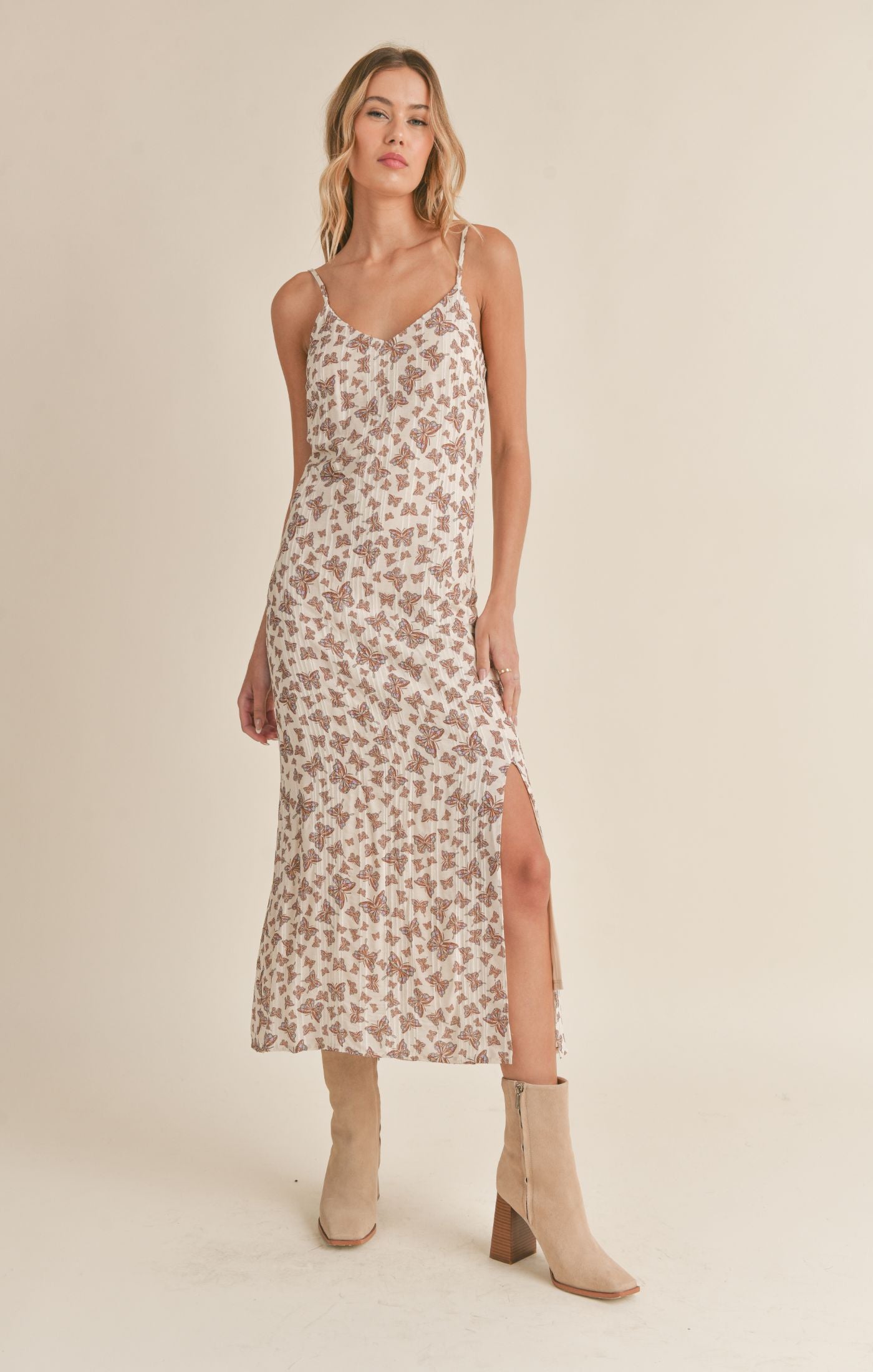 Heart Flutters Midi Dress