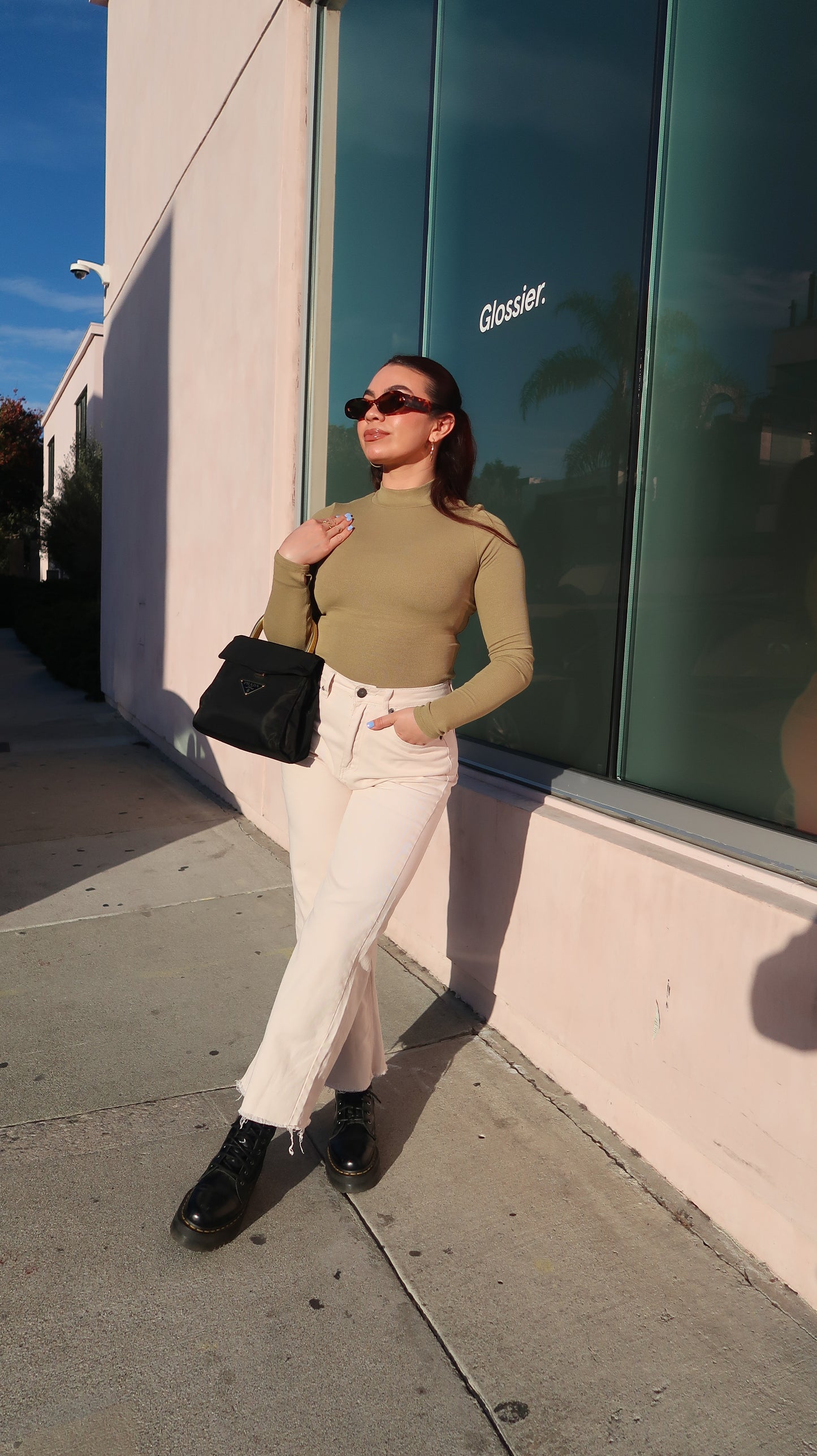 Ronan Mock Neck Knit Top