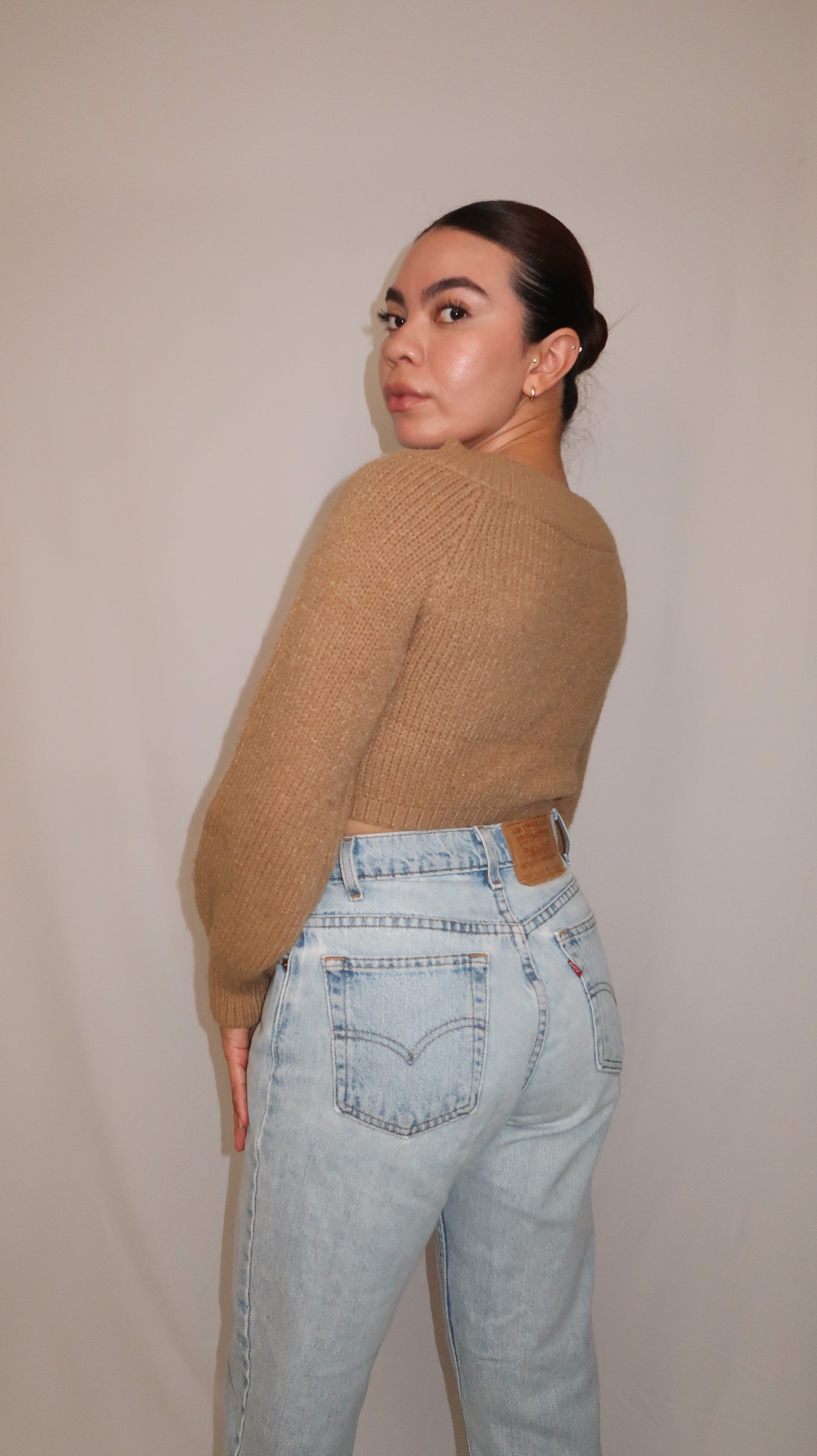 Starship Cropped Sweater