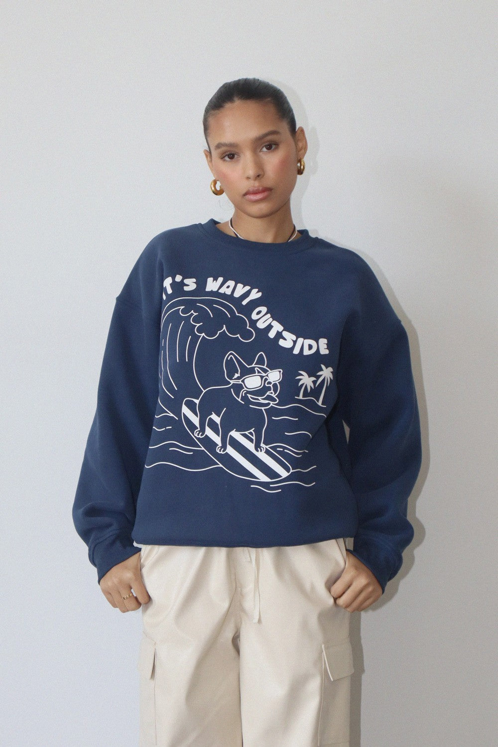 It's Wavy Outside Pullover