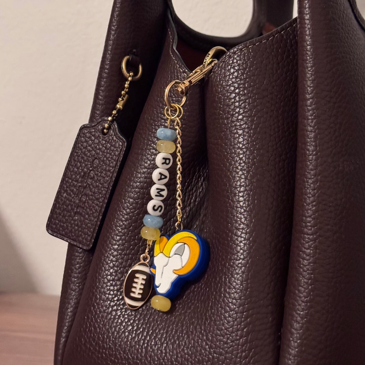 LA Rams Bag Charms