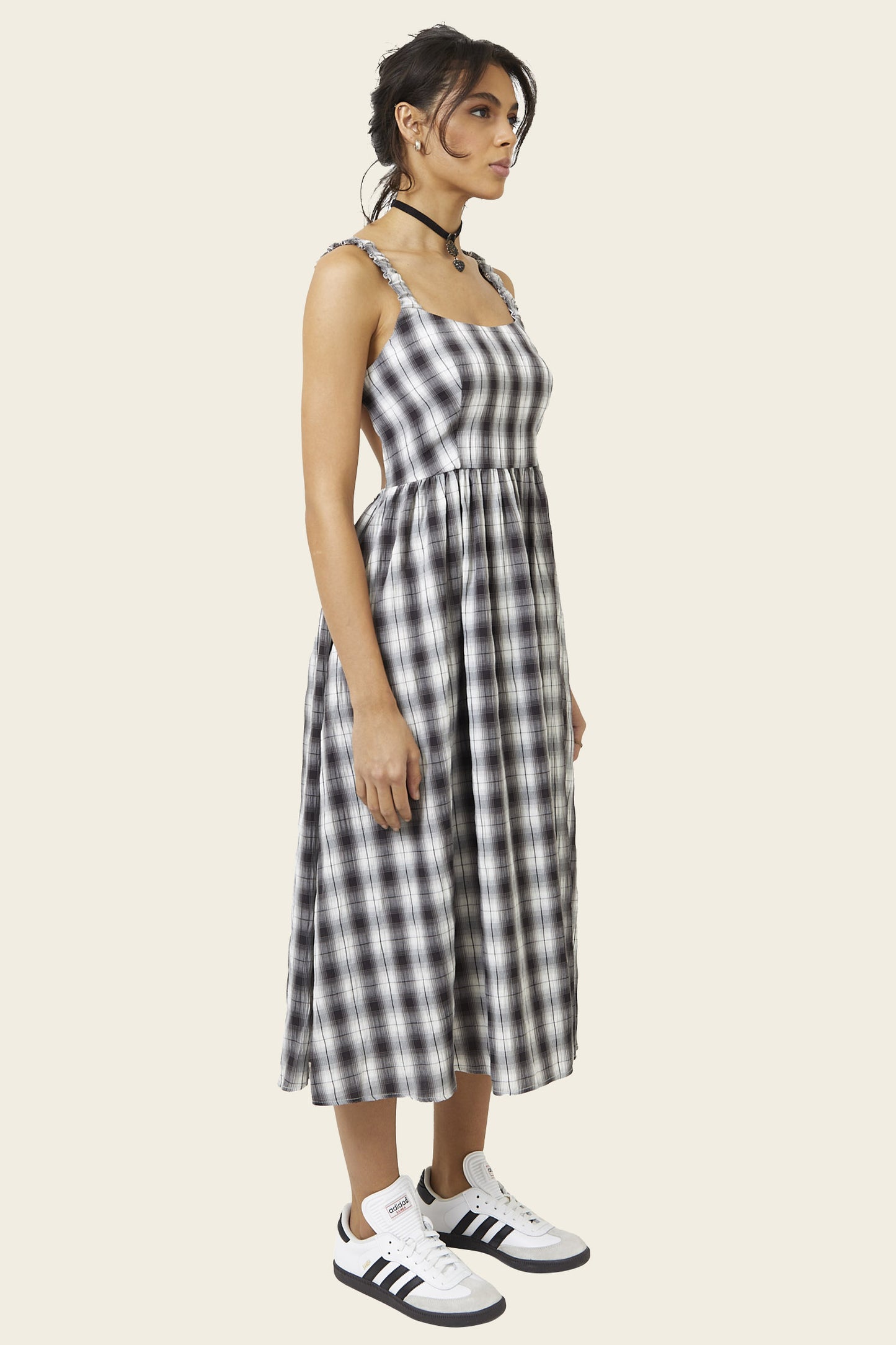 Bette Open Back Midi Dress