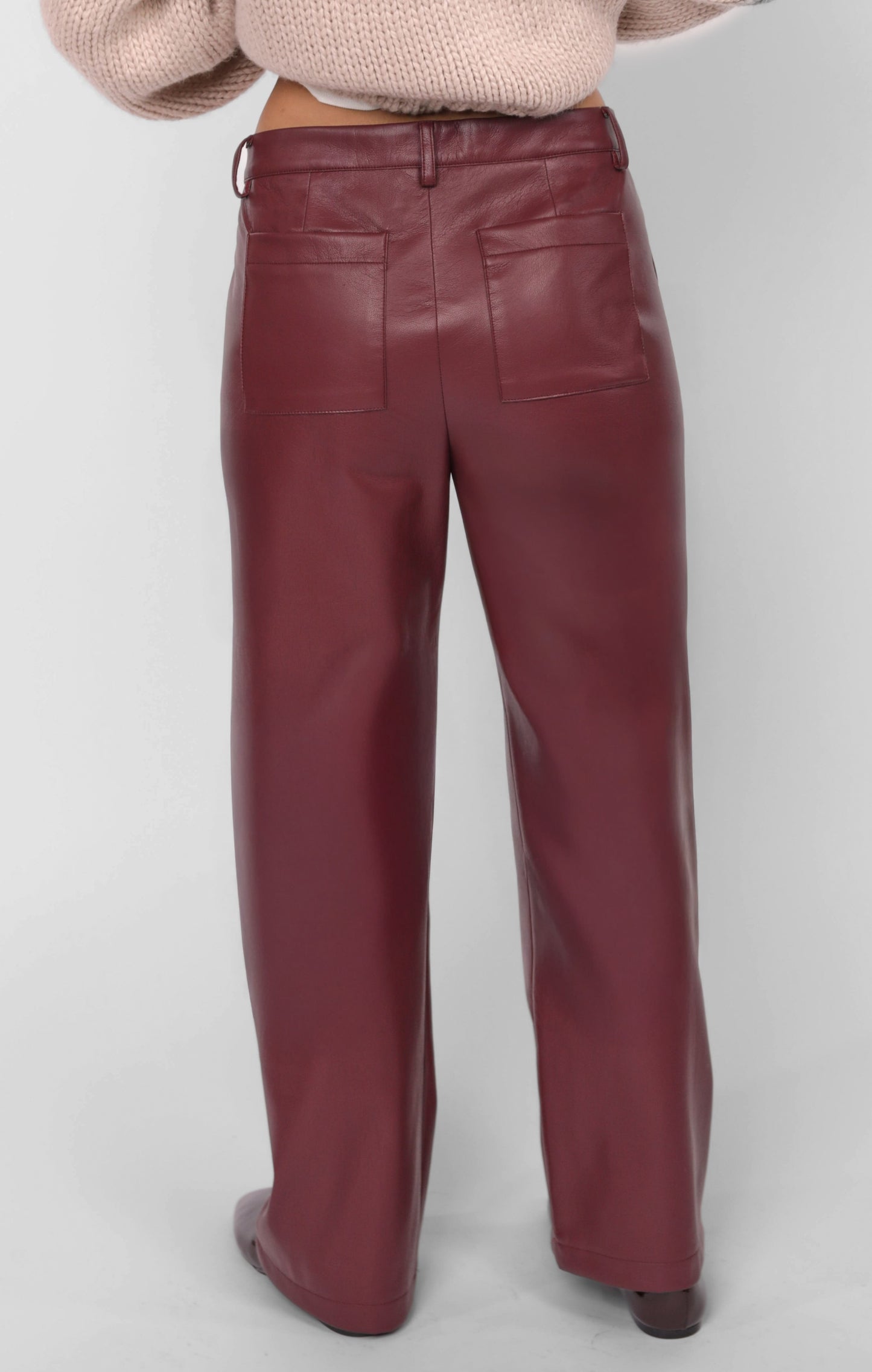 Night Vision Faux Leather Pants