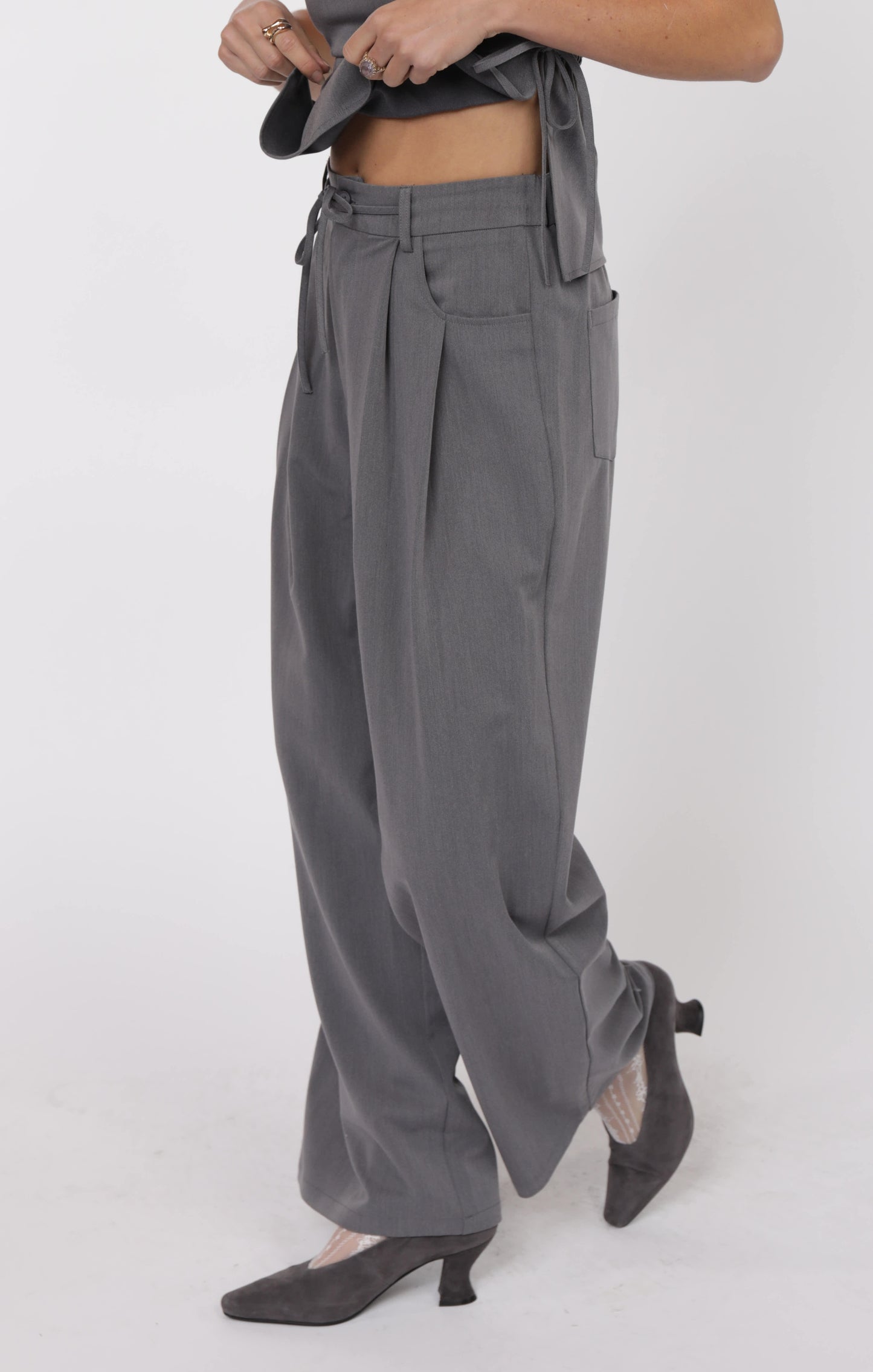 Cheeky Pleated Pants