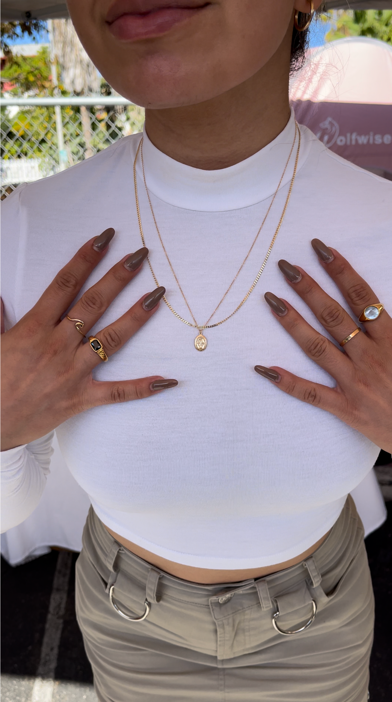 Virgen de Guadalupe Necklace