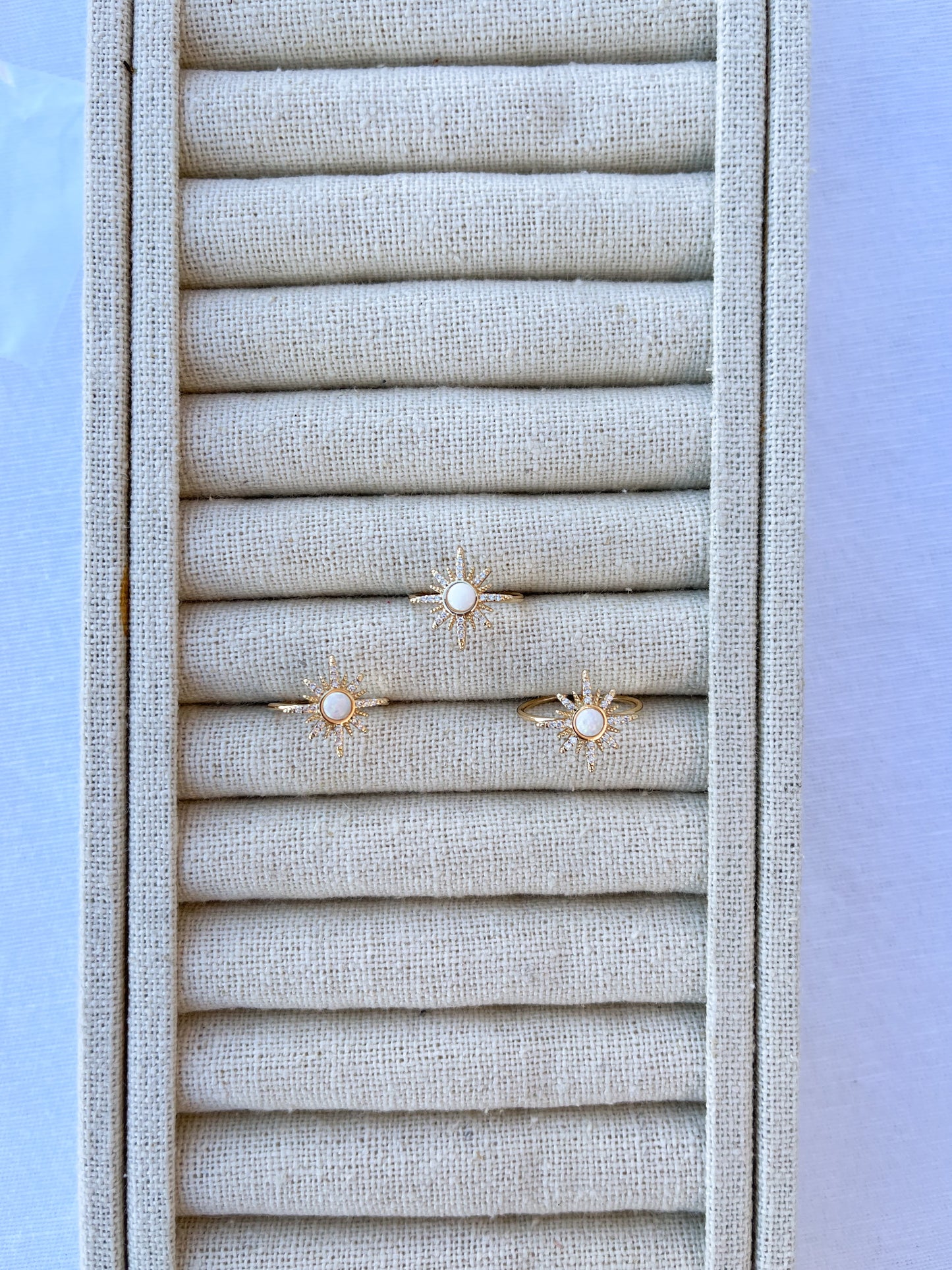 Opal North Star Ring