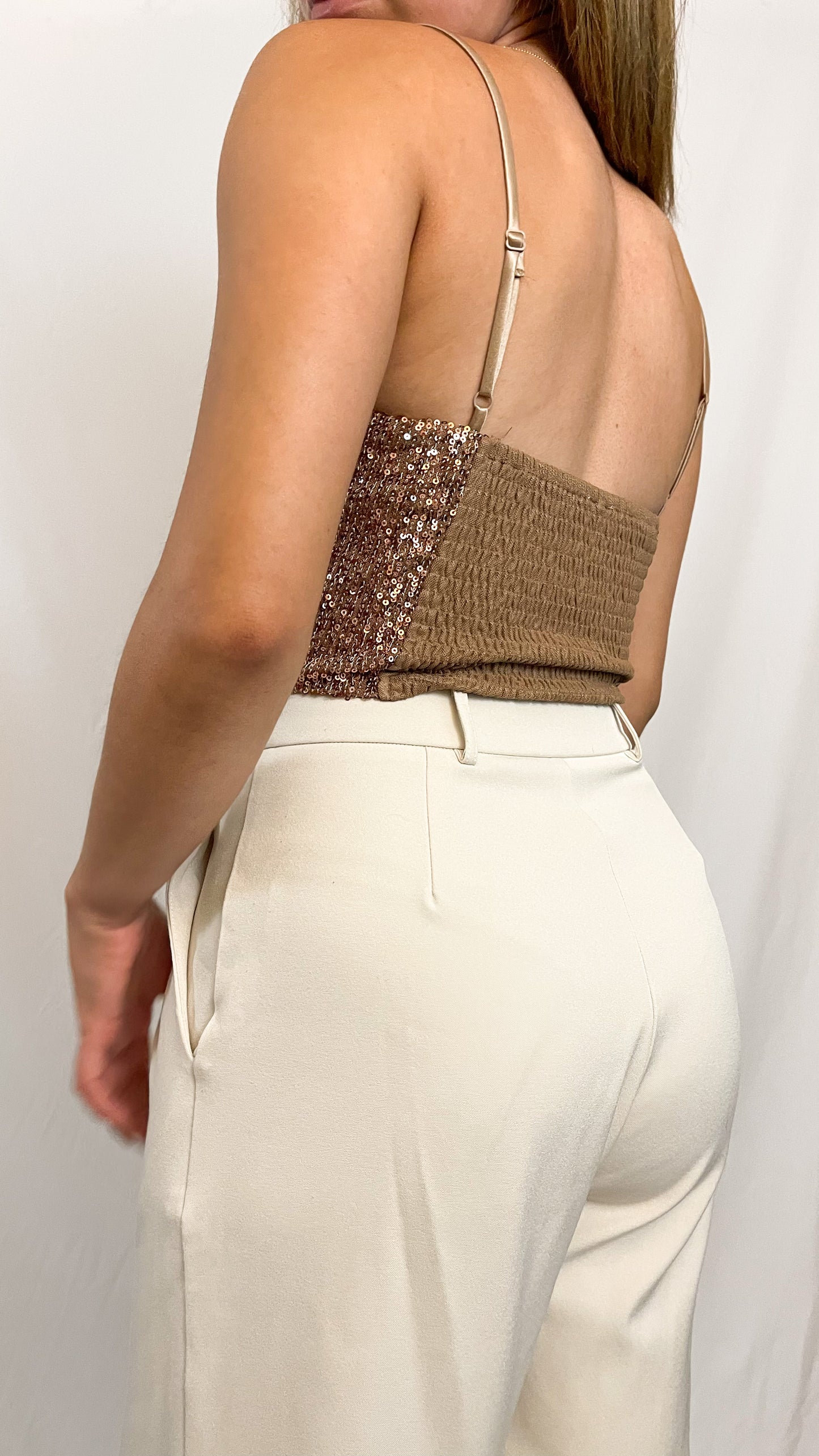 Disco Inferno Sequins Cami Top