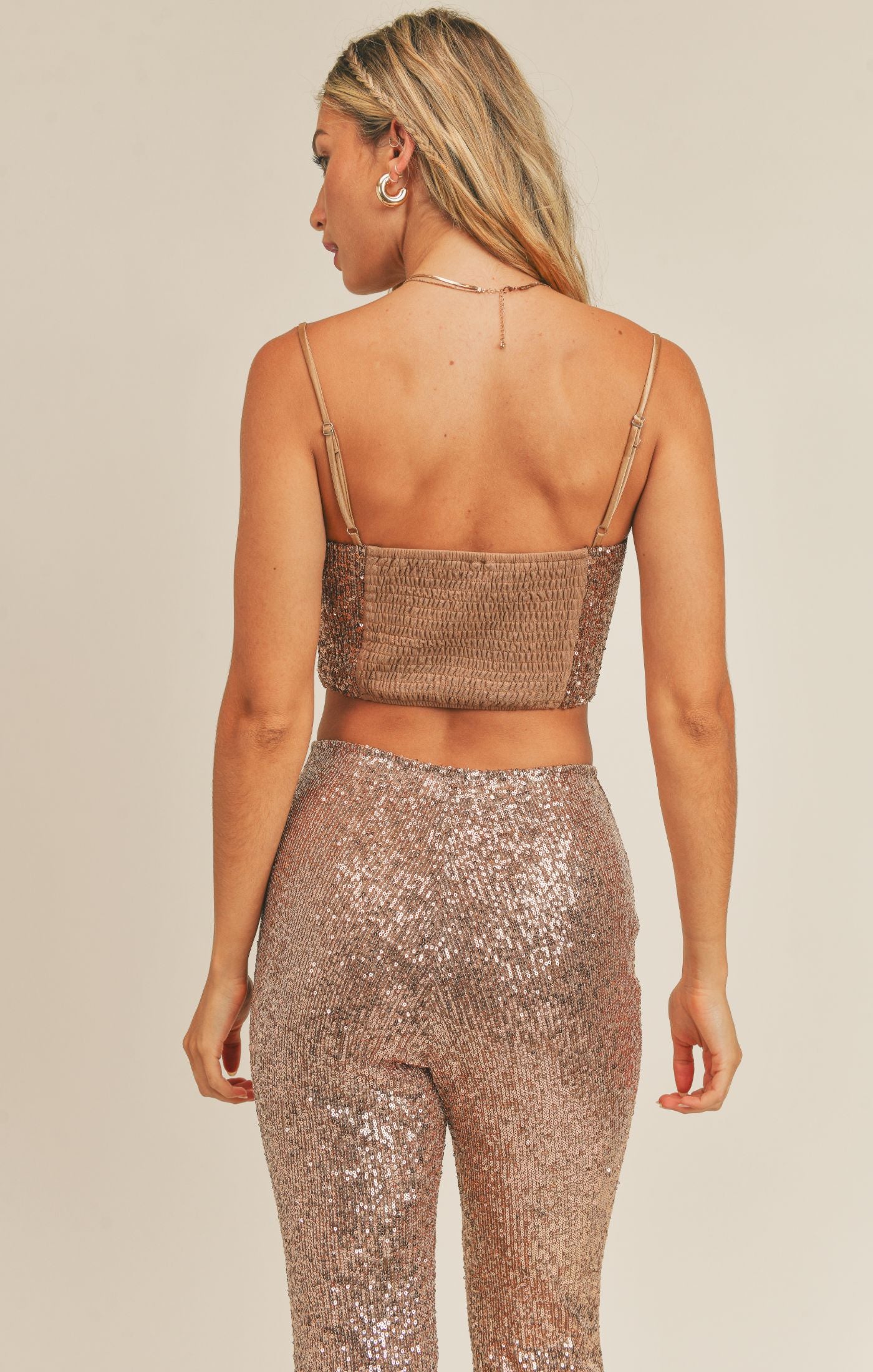 Disco Inferno Sequins Cami Top