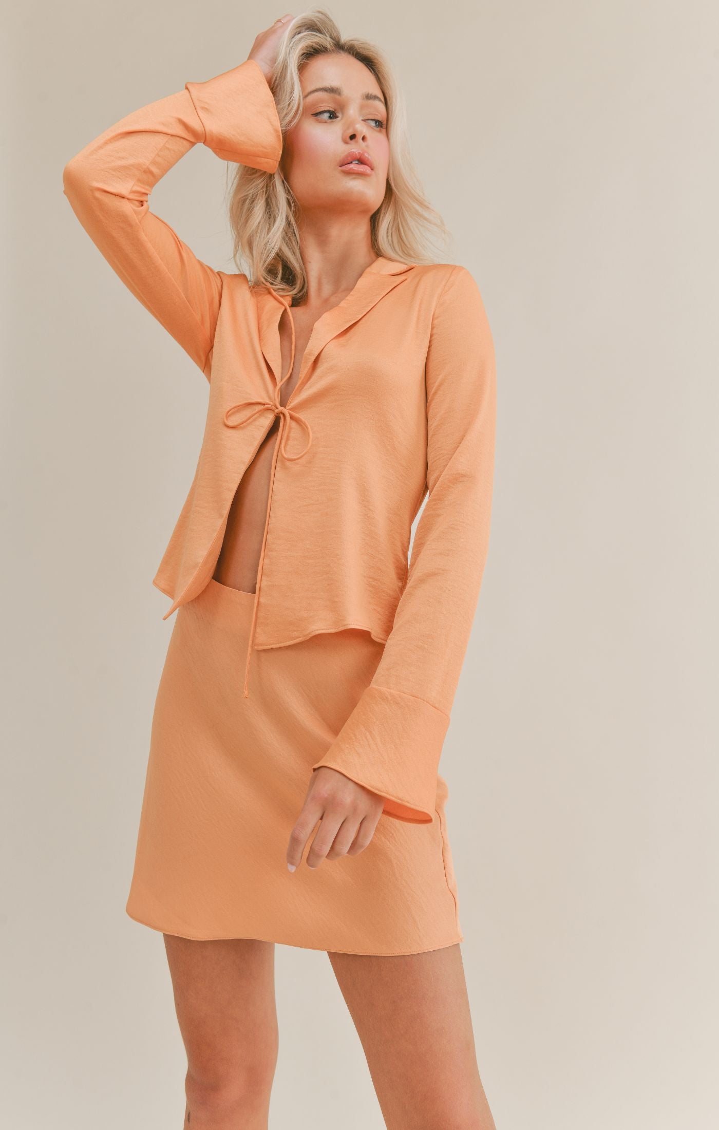 Jess Tie Front Shirt