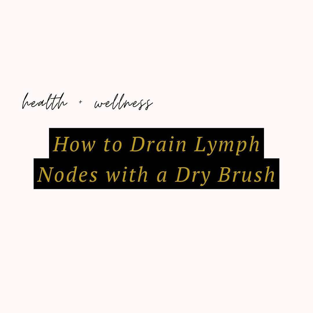 How to Drain Lymph Nodes with a Dry Brush