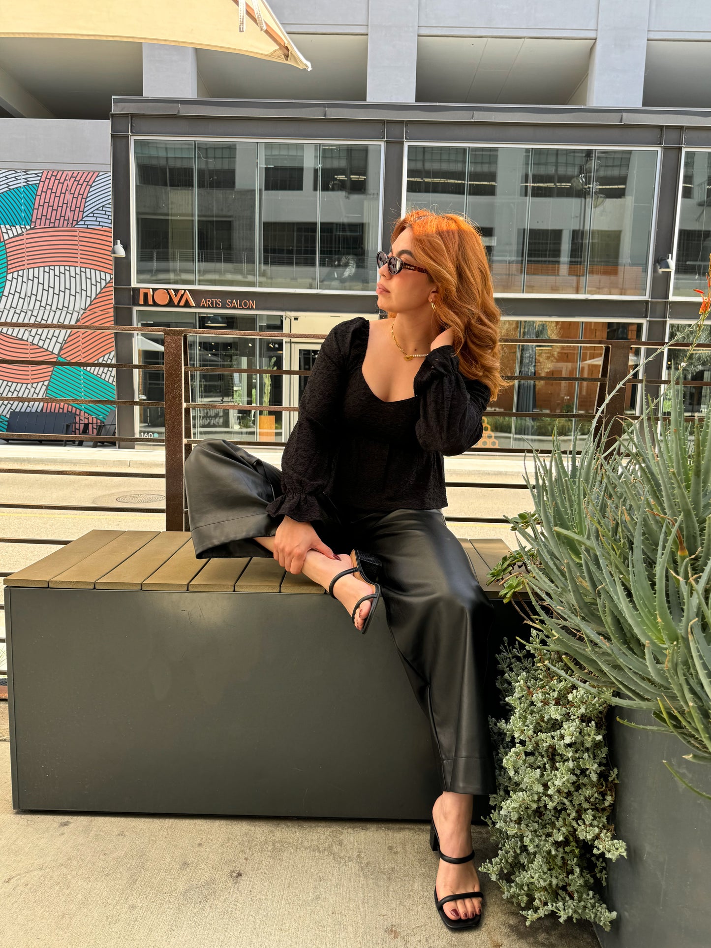 No Fuss Peplum Top
