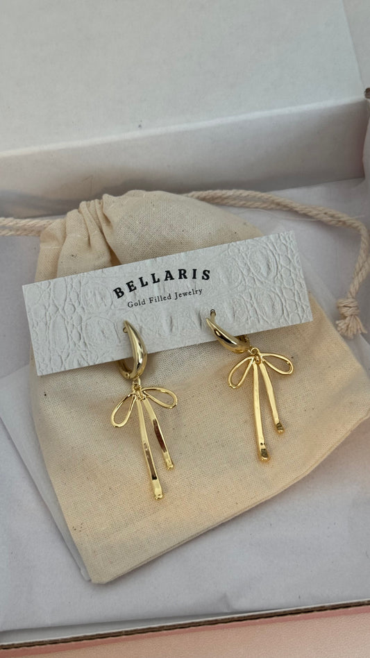 Bow Charm Earrings