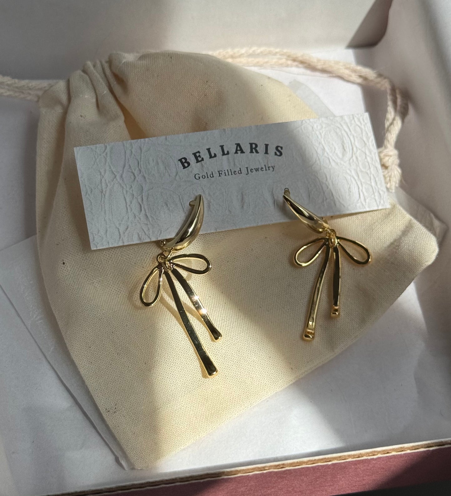 Bow Charm Earrings