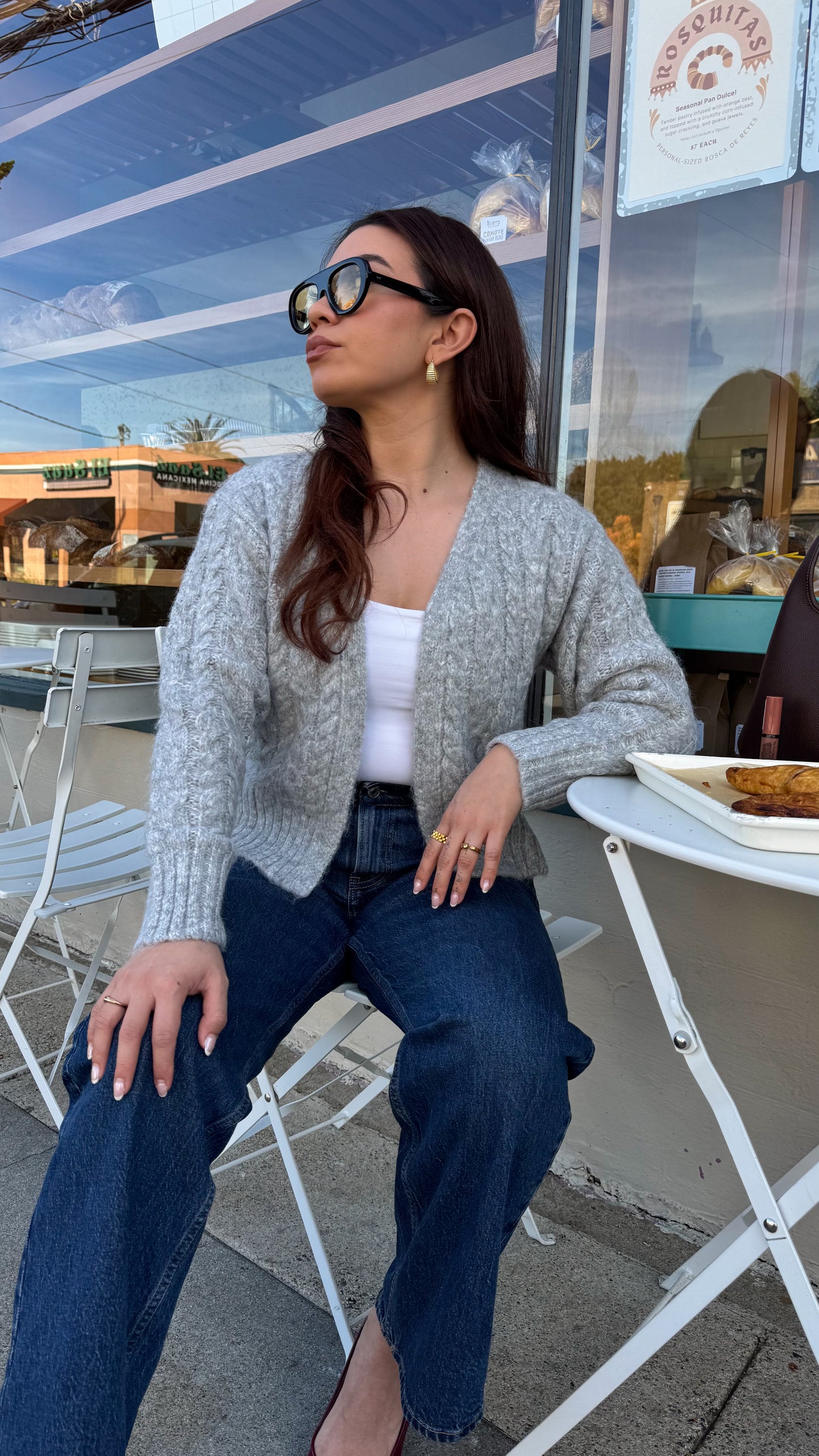 Rhia Cropped Cardigan