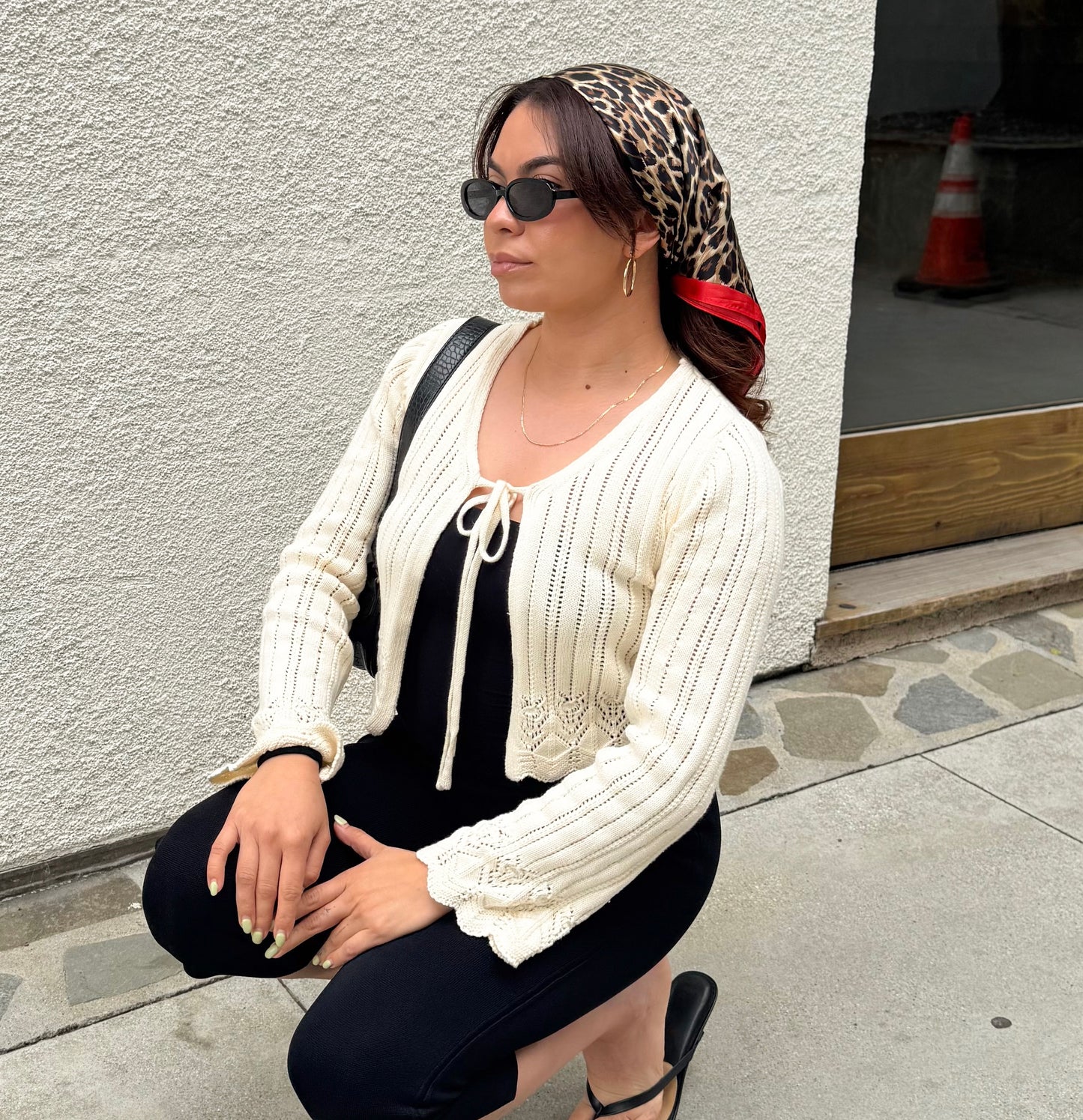 Chamomile Front Tie Cardigan