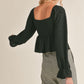 No Fuss Peplum Top