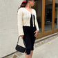 Chamomile Front Tie Cardigan