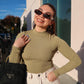 Ronan Mock Neck Knit Top