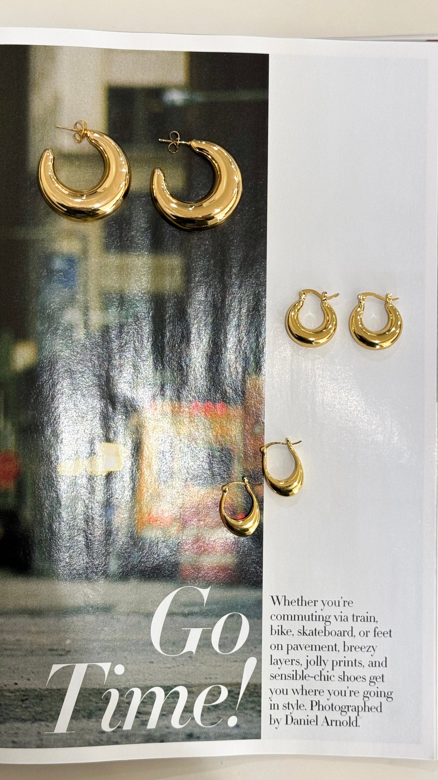Luz Hoop Earrings