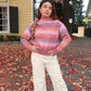 Alnus Multicolor Turtleneck Sweater