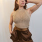 Kona Coffee Sweater Tank Top