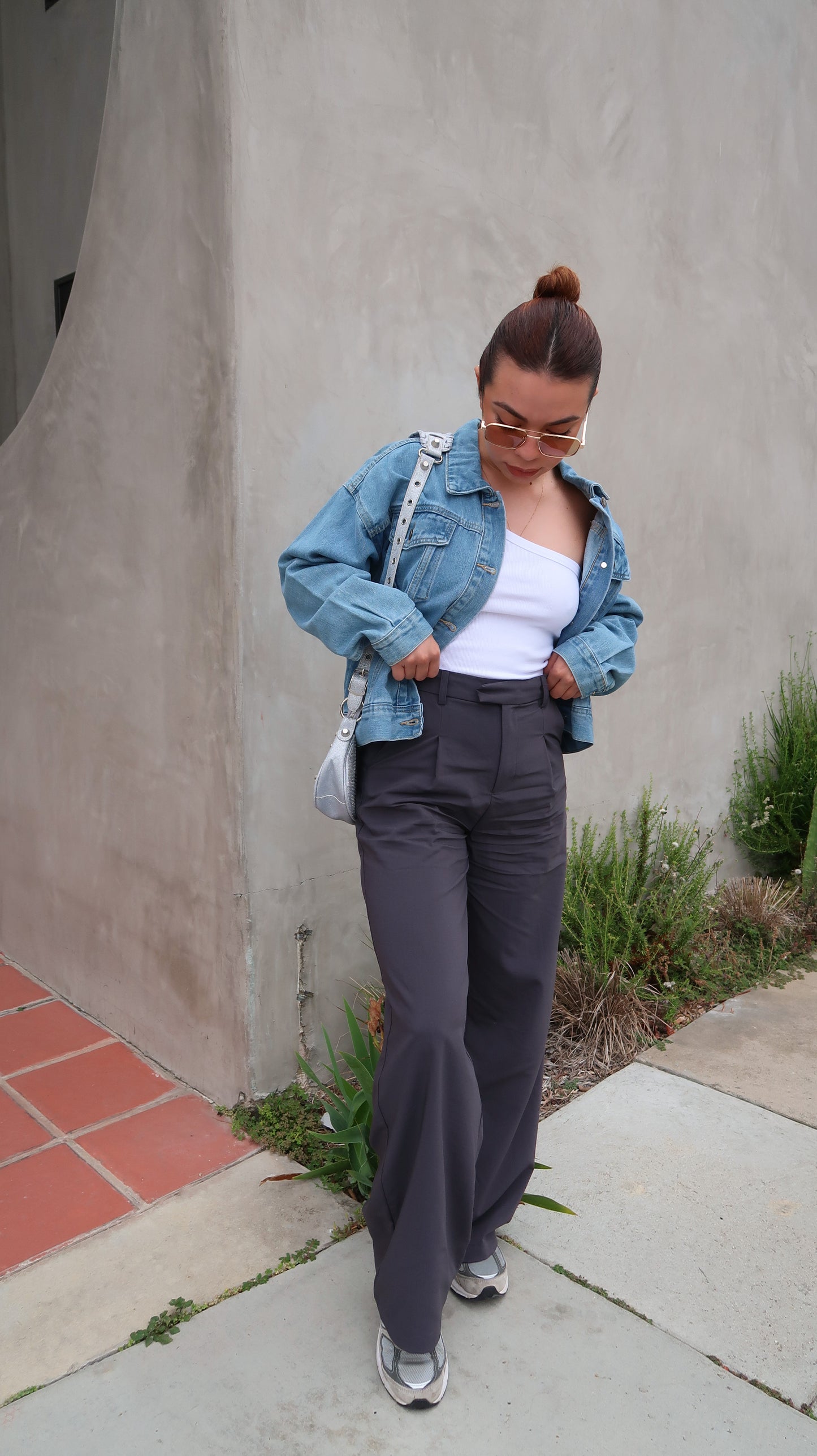 Love and Peace Denim Jacket