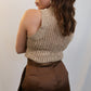 Kona Coffee Sweater Tank Top