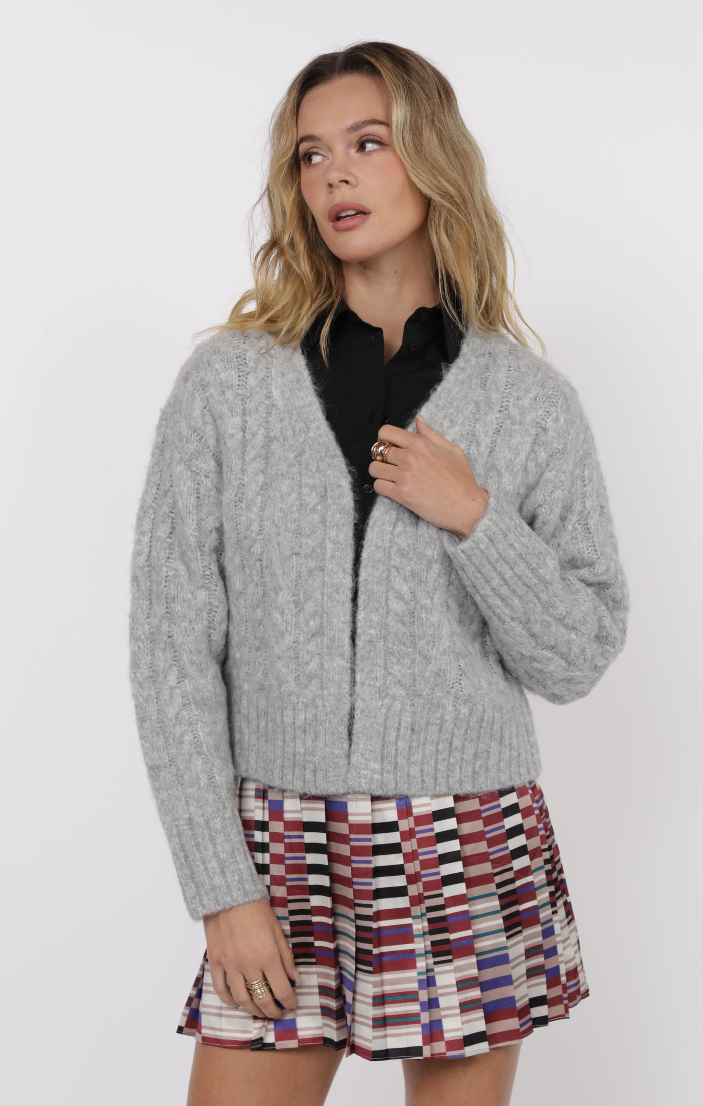 Rhia Cropped Cardigan