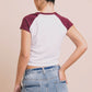 Brooklyn Raglan Baby Tee
