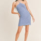 Beloved Pointelle Halter Mini Dress
