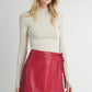 Ronan Mock Neck Knit Top