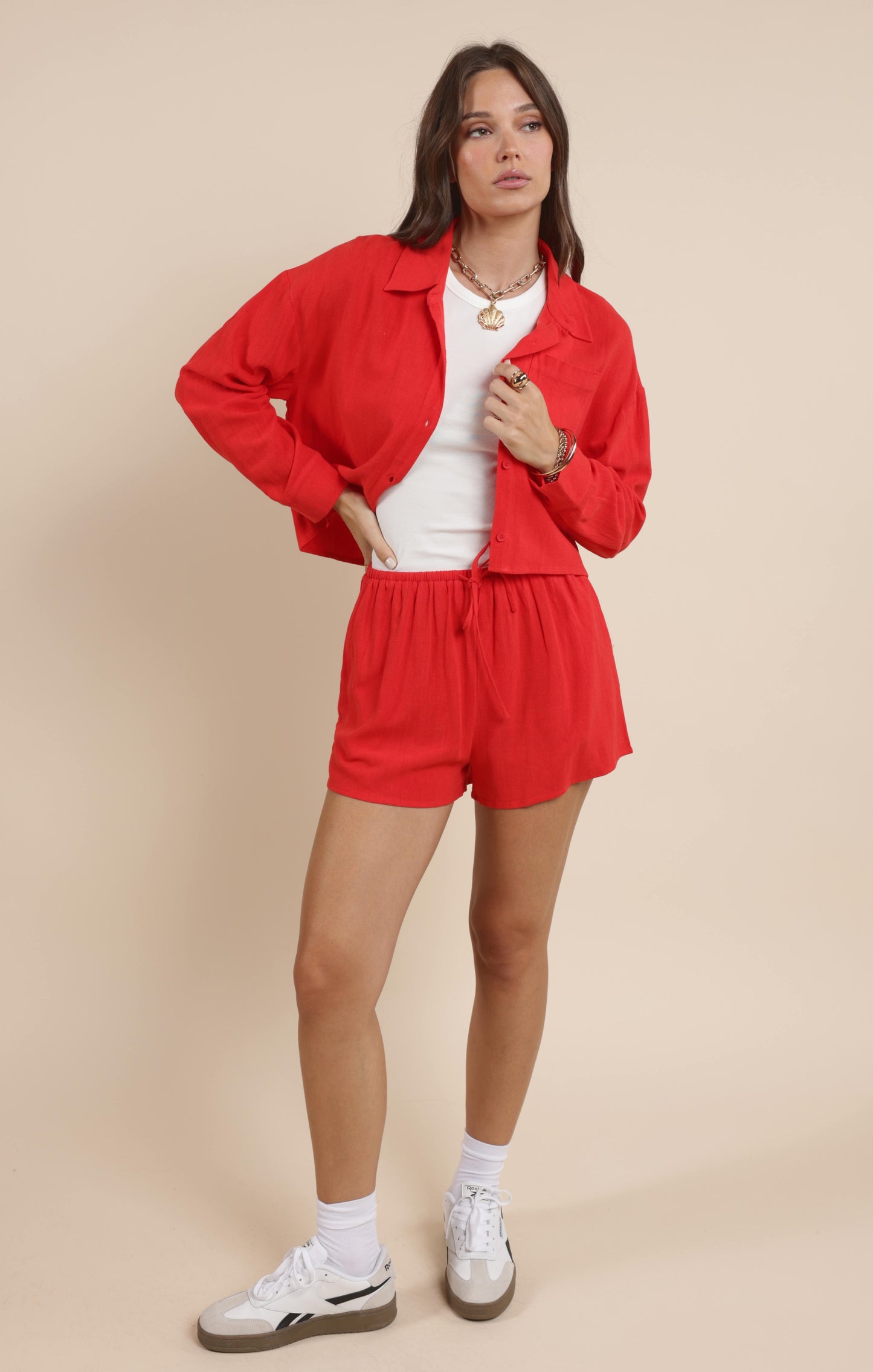 Sugarloaf Linen Shorts