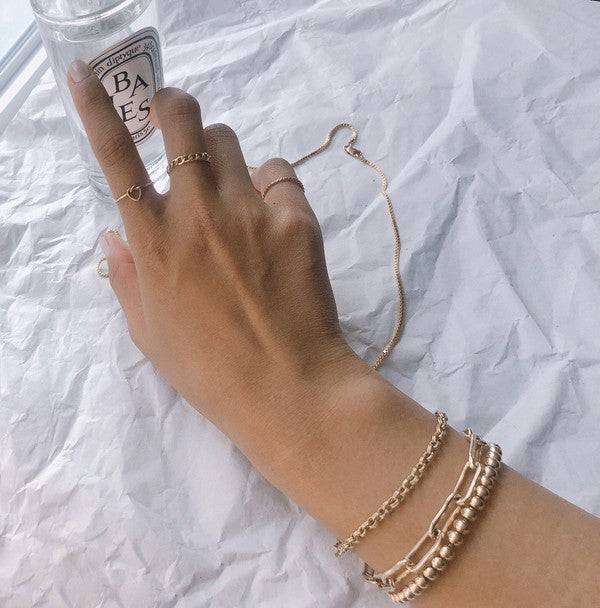 Flat Cuban Chain Ring