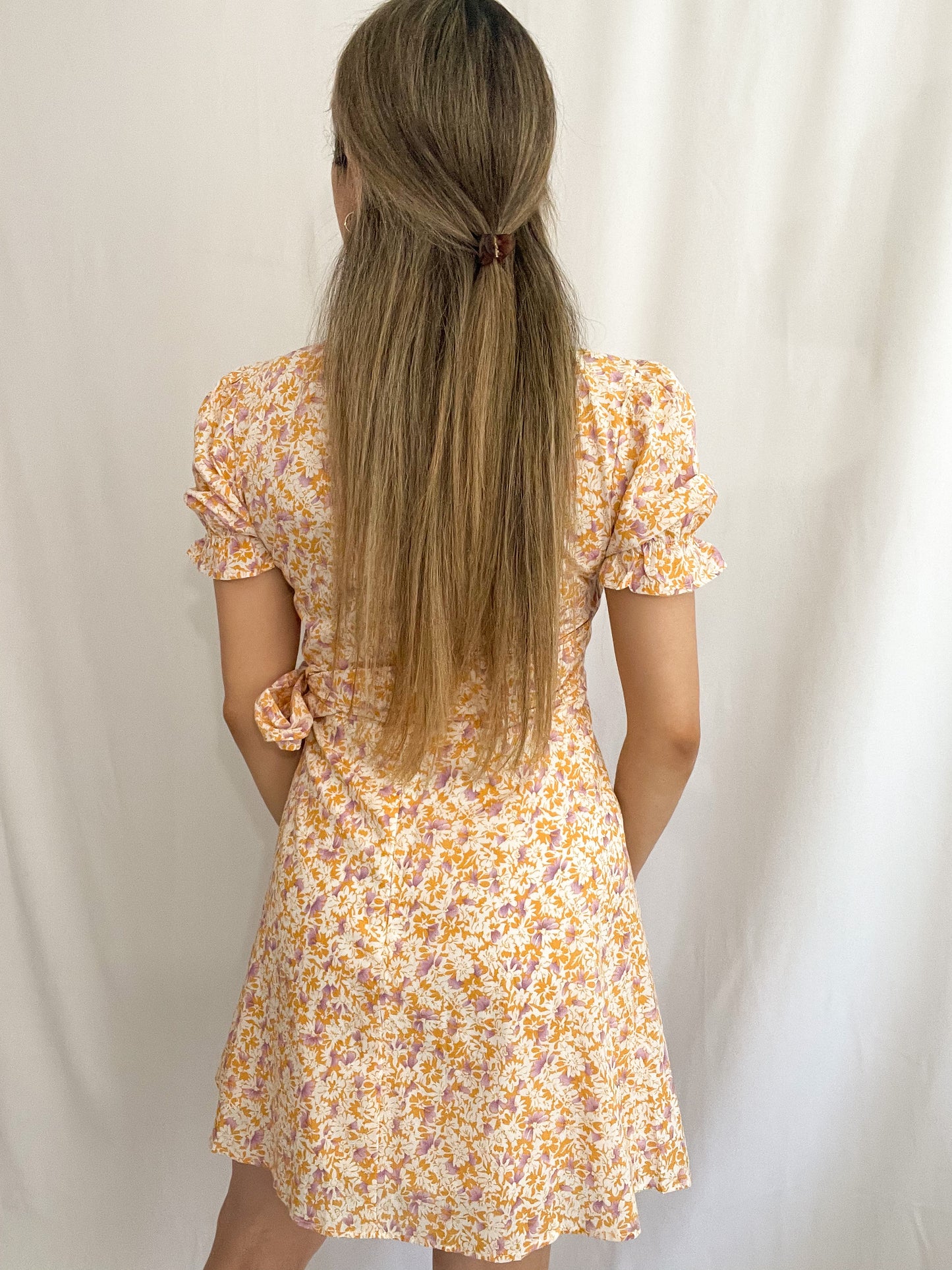 Goldie Floral Wrap Dress