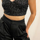 La Vie Sequin Cami Top