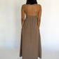 Sun Go Down Low Back Midi Dress