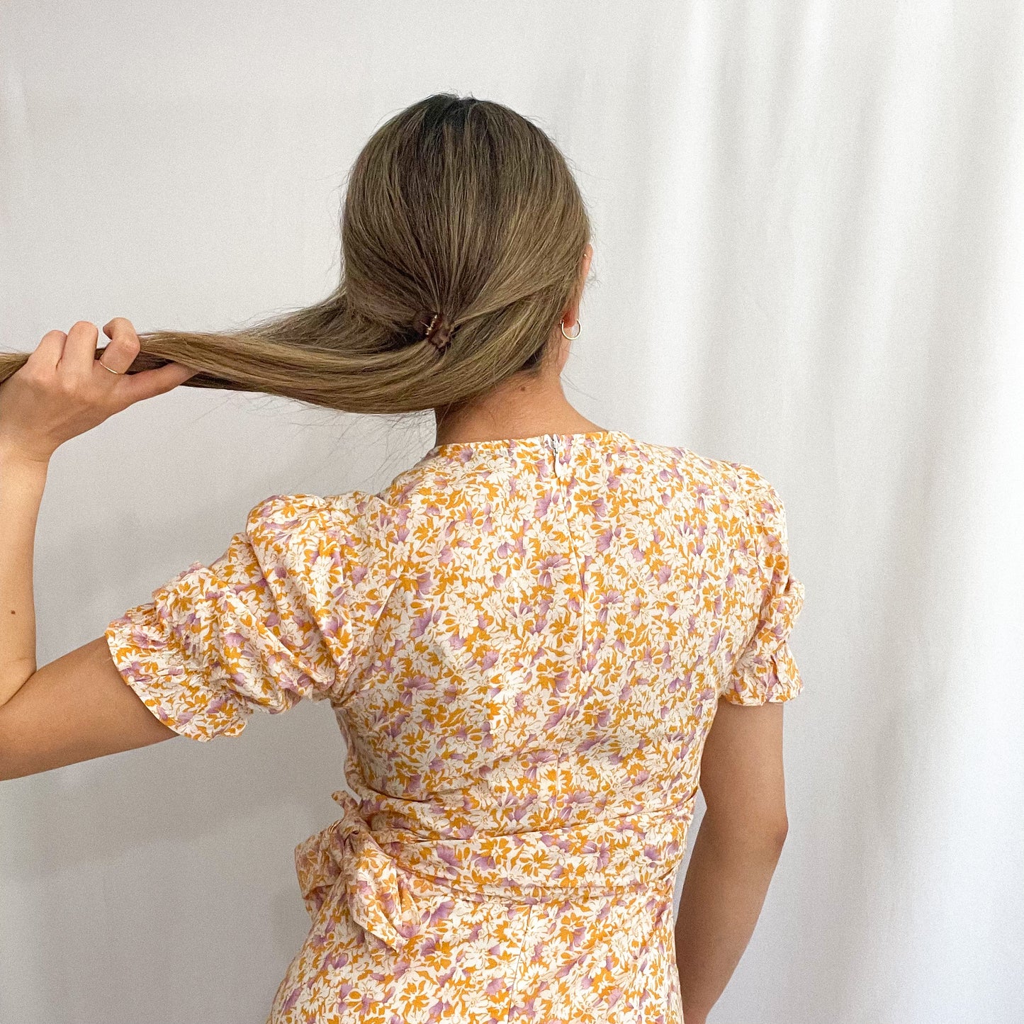 Goldie Floral Wrap Dress