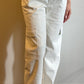 Noe Relaxed Cargo Pants - Blanc Python